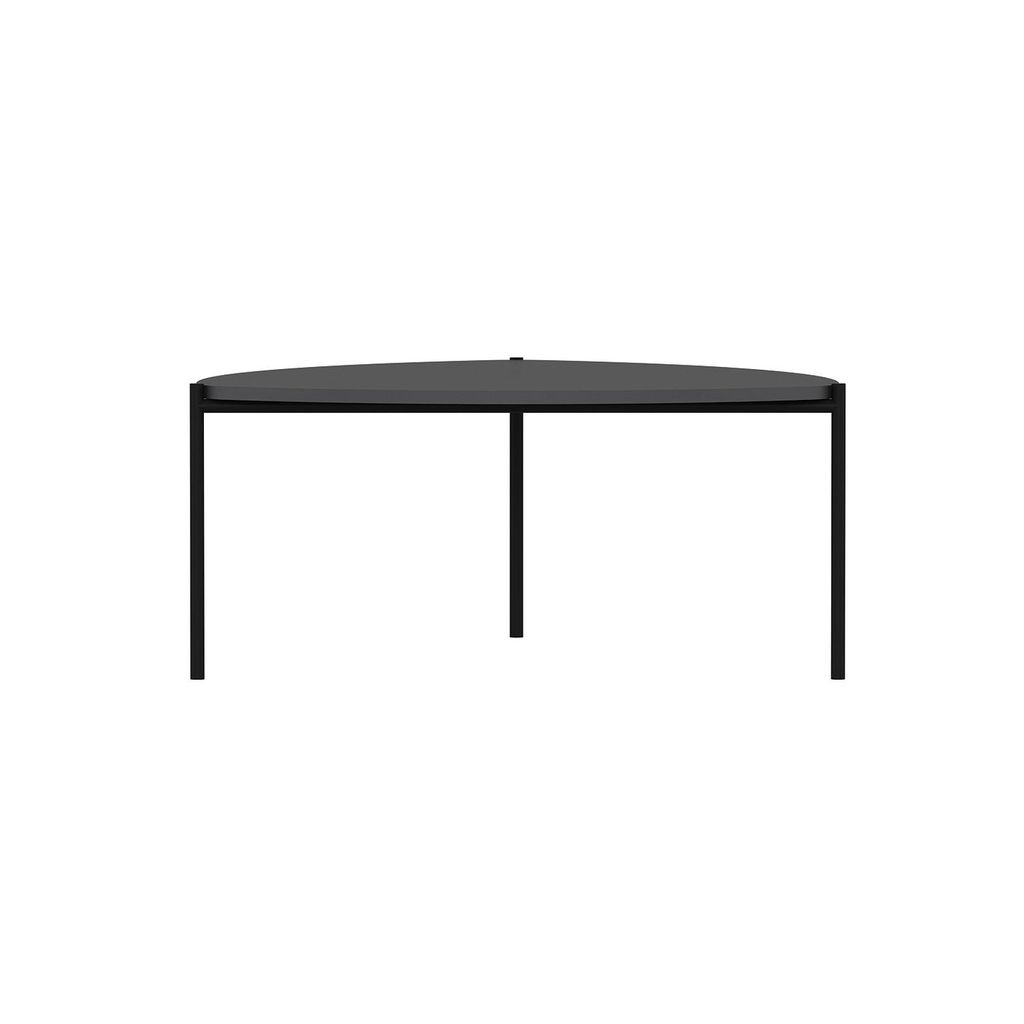 Lerakóasztal, háromszögű, fekete - oeuil - butopêa
